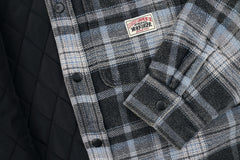 Heavy Washed Plaid Shirt