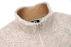 Wool Blend Sherpa Mock Neck