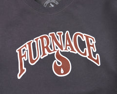 Furnace OG Crewneck - Charcoal/Brown Spice/White