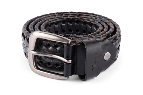 Braided Leather Belt