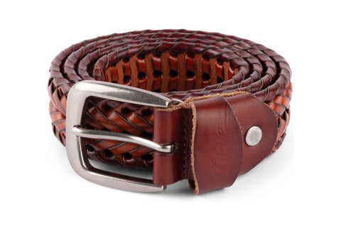 Braided Leather Belt