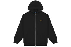 Cursive Small Logo Zip Hoodie