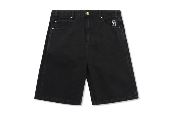 Lock Denim Shorts