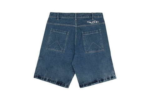 Lock Denim Shorts