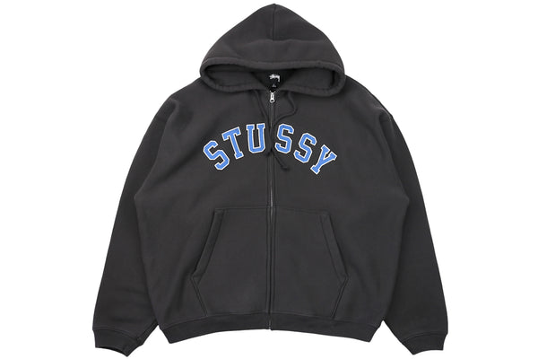 Faded Graphic Zip Hoodie